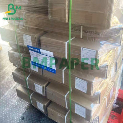 ورق السندات 80 غرام طلاء 841 ملم 594 ملم 707 ملم عريض 50 م 150 م الطويل 2 بوصة 3 بوصة