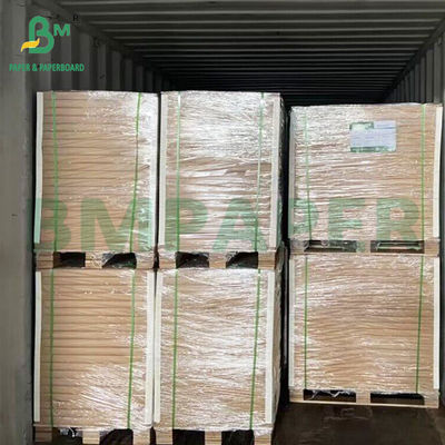 ورق الملصق لامع من جانب واحد 80gsm 90gsm ورق الفن C1S الأبيض