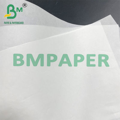 كوب كيكات بيضاء مقاومة للزيت ورق للكؤوس الخبز الوعاء 38gsm 40gsm