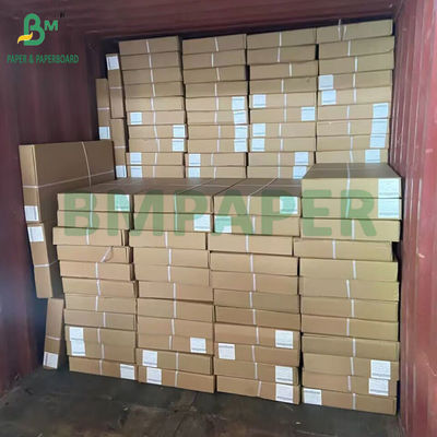 20LB لفة الورق الأبيض غير المغطى للطابعات الحبر 24 &quot;× 150&quot;