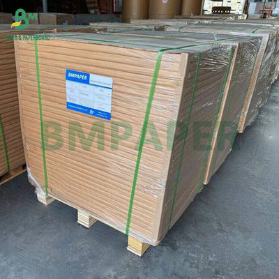الورق الأبيض 120 غرام C1S الفن مغلفة على جانب واحد لامعة 500 ورقة حزمة ريم