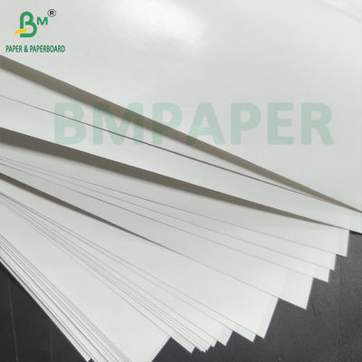 ورق الوجه الملصق من جانب واحد C1S اللمعان 90gsm لصناعة العلامات