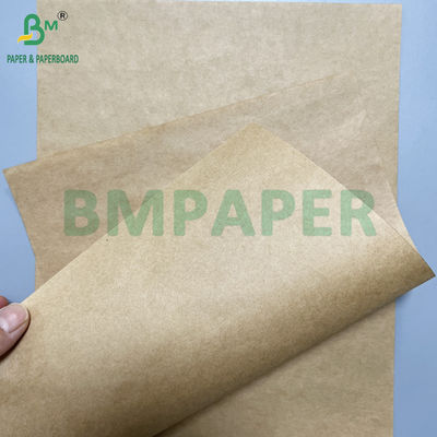 70 80 GSM الورق غير المبيض البني الكرافت عالية المقاومة الورق 50 كجم تحميل