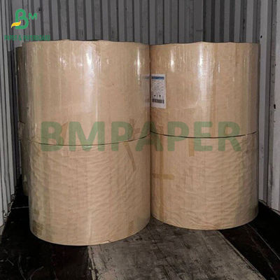 مضاد للشحوم مضاد للماء 300g + 18g PE مغلفة بطاقة الورق القائمة البني 700mm