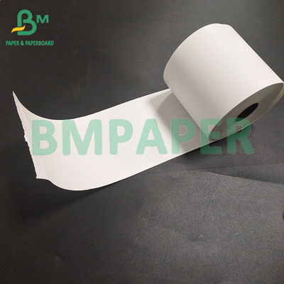 48 غرام 3 1/8 &quot; x 260&quot; ورق إيصال حرارية بيضاء لقطة جمبو للبطاقة الائتمانية