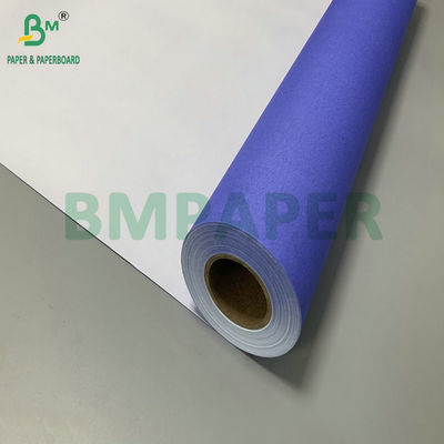 24' X 150ft جانب واحد الأرجواني الأزرق 20lb كاد سند ورق لفة 2' قلب