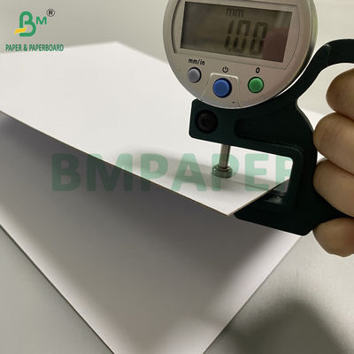 لوحة مزدوجة سميكة مغلفة بجانبين أبيض 1.0mm 0.8mm 0.7mm 31x43inch
