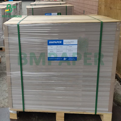 لوحة مزدوجة سميكة مغلفة بجانبين أبيض 1.0mm 0.8mm 0.7mm 31x43inch