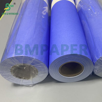 80 غرام من الورق المخطط الرقمي الورقية الشكل الواسع اللون الأرجواني الأزرق 35 &quot; x 300 قدم