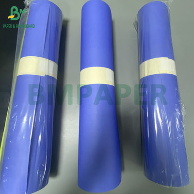 80 غرام من الورق المخطط الرقمي الورقية الشكل الواسع اللون الأرجواني الأزرق 35 &quot; x 300 قدم