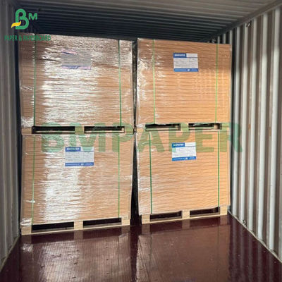 250 غرامة 270 غرامة C1S لوح العاج للصناديق التجميلية 28 × 30 " 31 × 43" حزمة ريم