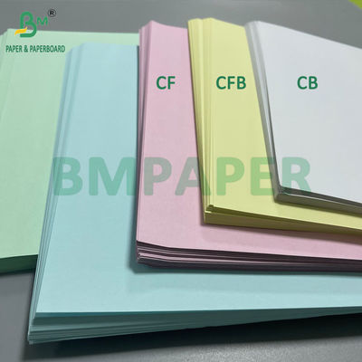 الجودة الممتازة 75GSM ليزر فارغ بدون كربون NCR الورق الأسود الصورة 8.5 &quot;X 11&quot;