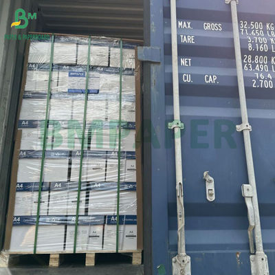 60gr 75gr 78gr الورق الرقمي الخالي من الكربون الفارغ NCR ورق نسخة سوداء الصورة