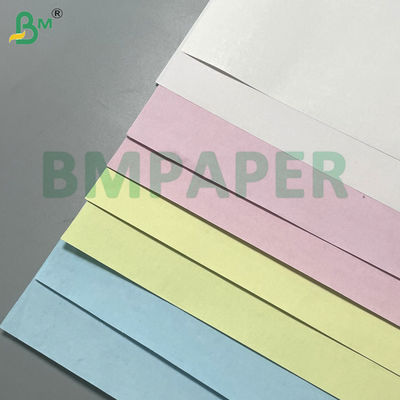 48g 80gsm أبيض / وردي / ملون NCR ورقة نسخة الكربونية الحجم 8.5 &quot;x11&quot; و 8.5 &quot;x14&quot; لرسالة الشحن والنماذج الصورة السوداء