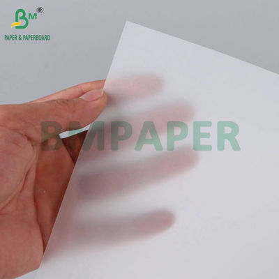 50g - 180g ورق تعقب أبيض شفاف للرسم الرسمي 70 × 100 سم