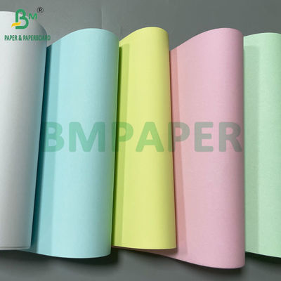 المقاومة للتلاشي 55gsm 58gsm 60gsm الصورة الزرقاء الورق النسخ الآلي بدون الكربون