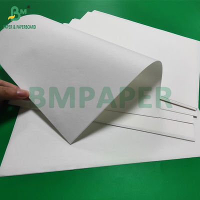 80 غرام من ورق الكرافت البيضاء العذراء لحقيبة الحلويات 105 سم صديقة للبيئة قابلة لإعادة التدوير