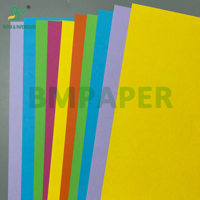 150GSM 180GSM 230GSM ورق بريستول ملون غير مغلف من كلا الجانبين للطباعة المضادة