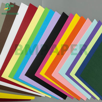 150GSM 180GSM 230GSM ورق بريستول ملون غير مغلف من كلا الجانبين للطباعة المضادة