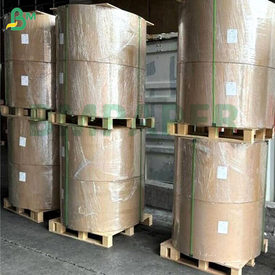 بطاقة ورقية مطلية من جانب واحد بيضاء مضادة للماء 200 غرام 300 غرام 400 غرام لصناديق الوجبات الميكروويفية