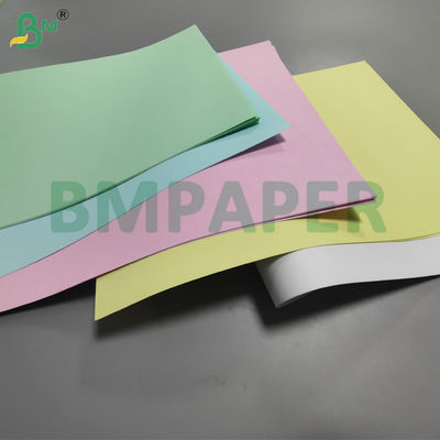 ورقة ورق الكربون NCR 60 جرام 75 جرام لتطبيقات بحجم الرسالة صورة سوداء