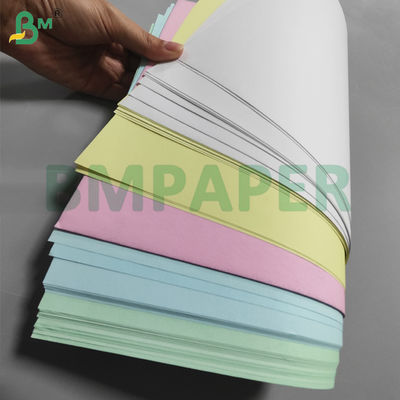 ورقة ورق الكربون NCR 60 جرام 75 جرام لتطبيقات بحجم الرسالة صورة سوداء