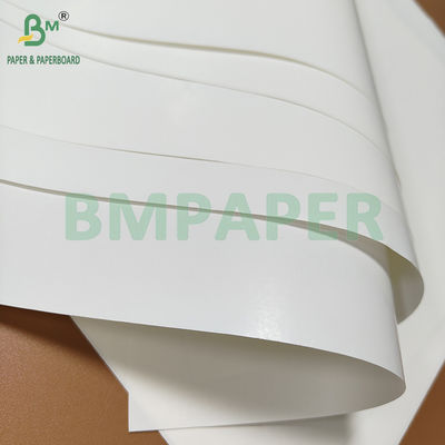 60 - 80 غرام ورق رقيق أبيض لسيط من جانب واحد لصنع ملصق البيرة