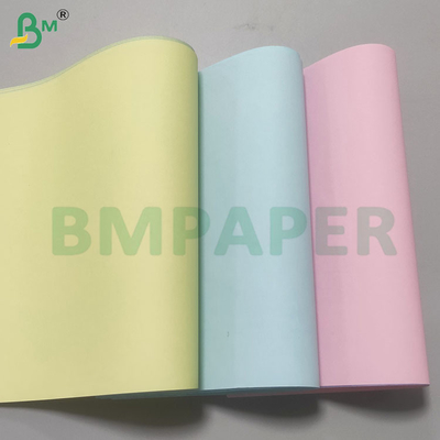 80GSM الصورة الواضحة الألوان المتعددة أوراق النسخ غير الكربونية