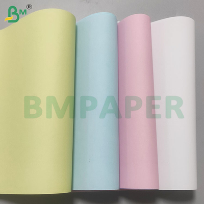 80GSM الصورة الواضحة الألوان المتعددة أوراق النسخ غير الكربونية