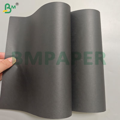 أوراق الورق الكرافتية السوداء ذات القوة العالية من 80 غرام لحقيبة التسوق