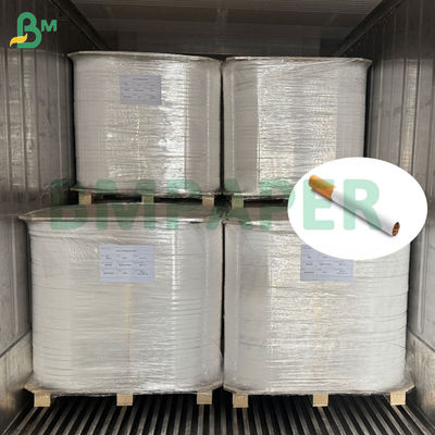 25 جرام 26 جرام ورق لف السجائر أبيض مقاس 26.5 ملم 27 ملم عرض