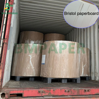 300gsm 350gsm 400gsm طلاء على جانب واحد ورق بريستول مقوى لصندوق الطي 22.5″ × 28.5″