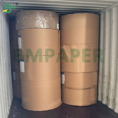 50 جرام 54 جرام ورق ترشيح القهوة من الكريب غير مبيض، أبيض مبيض لفات 308 ملم