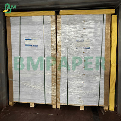 الورق المموج ذات الوجه الواحد اللون الأبيض للتغليف