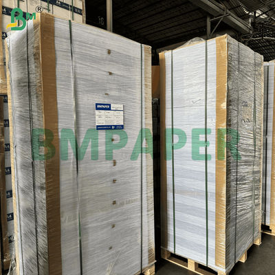 الورق المموج ذات الوجه الواحد اللون الأبيض للتغليف