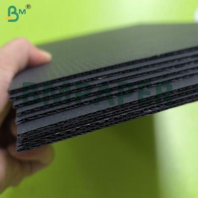 ورق مقوى مموج بجدار واحد E Flute F Flute بسمك 1.2 مم - 2.0 مم