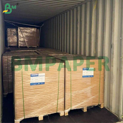 ورق مقوى من ألياف عذراء مع حاجز دهني 245 جرام لكل متر مربع قابلية طباعة ممتازة