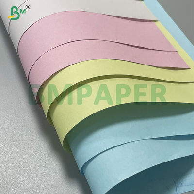 Black Image 70g Carbonless Paper NCR Rolls 279mm