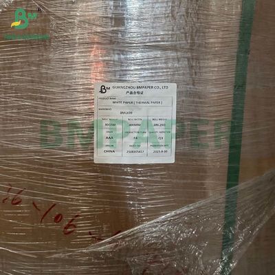 السطح الناعم 60gr 65gr 70gr BPA الحرة الحرارة الحساسة الورق الدوال الحراري