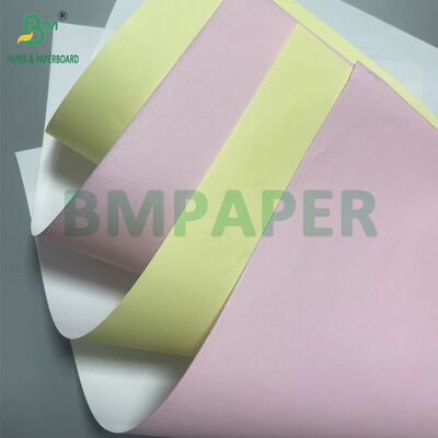70G 80G Carbonless Paper Top Face Colored Back Face White 70cm X 100cm