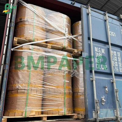 ورق طعام لامع من جانب واحد للطبقة الداخلية لكيس الفاكهة أبيض أسود أحمر