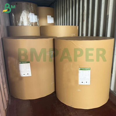 ورق تغليف كرافت أبيض لامع بدرجة الغذاء 30 جم إلى 80 جم