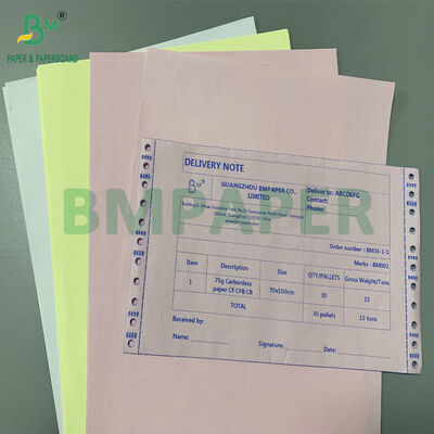 الصورة الزرقاء ورق النسخ عالي التباين 48 غرام 75 غرام ورق النسخ الخالي من الكربون للنسخ الواضحة