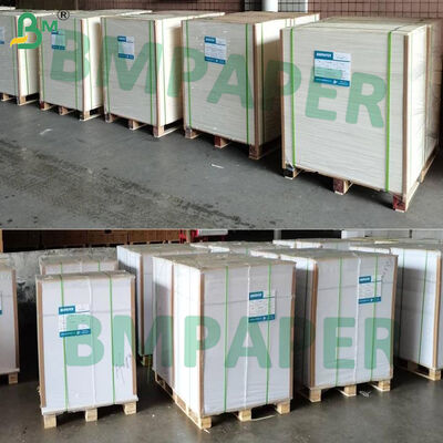 غطاء غير مغطى غطاء بدون خشب غطاء بطاقات 130lb غطاء 350 غرام أبيض مشرق 17pt