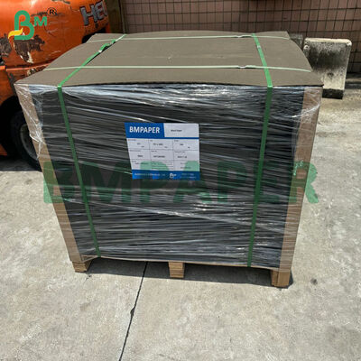 1.5 ملم لوح أسود للكتب لتجليد الأغلفة أسود بالكامل وظهر رمادي أسود