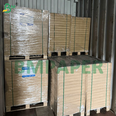 ورق مغلف من جانب واحد سطح صافي أبيض لعبوات السجائر الناعمة