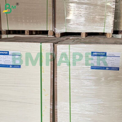 90 غرام 30.75 × 24.75 " ورق تغليف سيجارة أبيض من جانبين