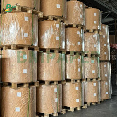 40 غرام ورق الكرافت الملمع من جانب واحد أبيض نقي