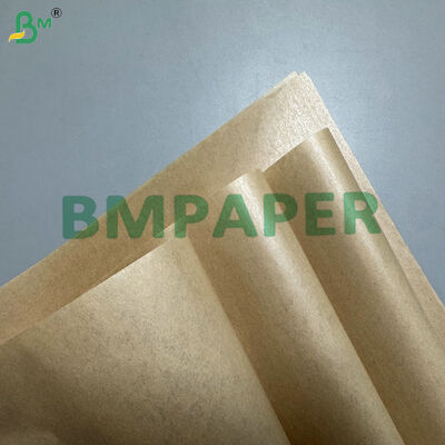 مقاوم للماء والزيت المطبوع حسب الطلب 35-50gsm كرافت + 6-15gsm ورق كرافت مغلف بالبي إيه للفاتورة ذات العلامة التجارية