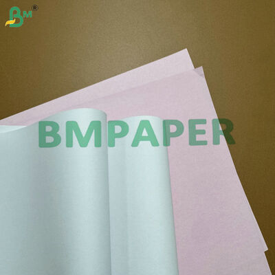 ورق النسخ الأبيض الزهري 2-Ply 3-Ply 70gsm A4 غير الكربوني للفواتير والإيصالات